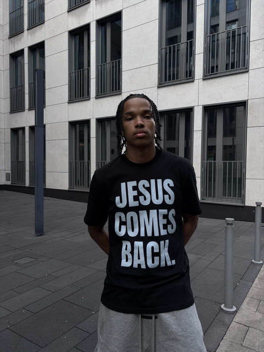 "JESUS COMES BACK." shirt
